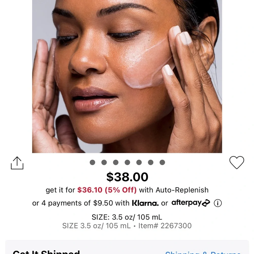 DR. BRANDT Pores No More Pore Purifying Cleanser 3.5oz $38 NIP Sealed